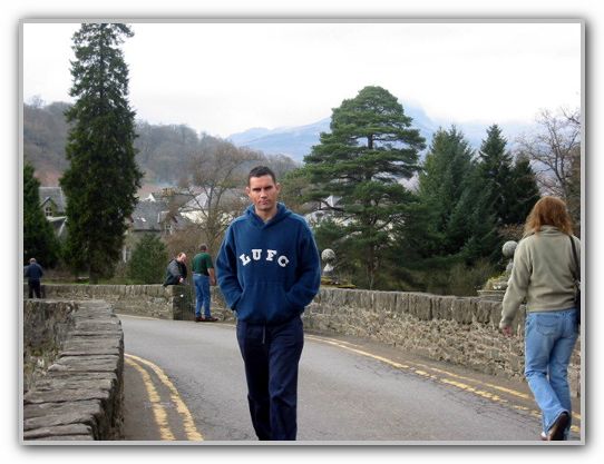 Charles on the Killin Bridge